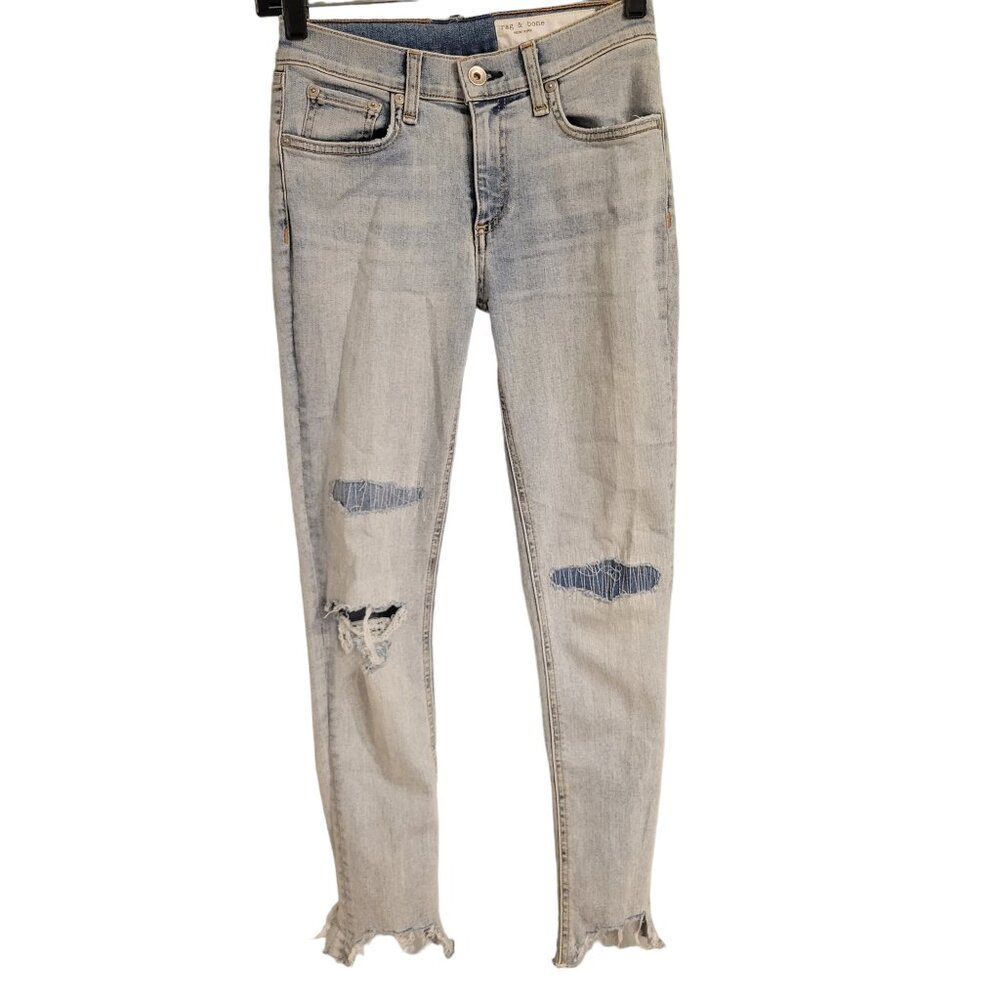 Rag & Bone Lynn w/Holes Jeans Size 25